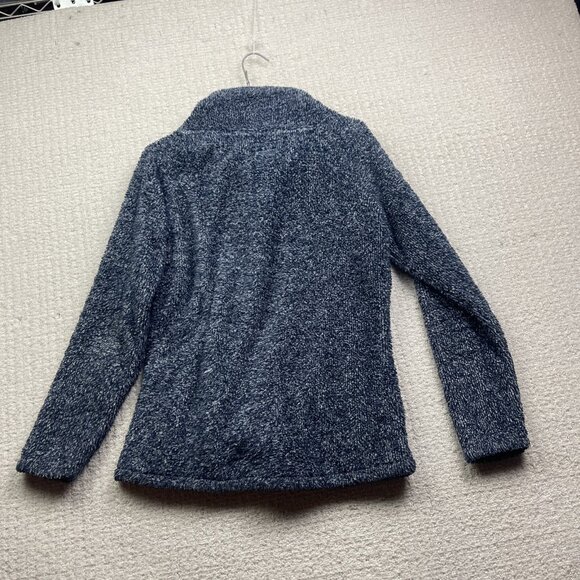 Y2K O’Neill Women’s XXL Sherpa Chunky Polar Fleece Jacket Shawl Neck Ski Winter - Picture 11 of 14